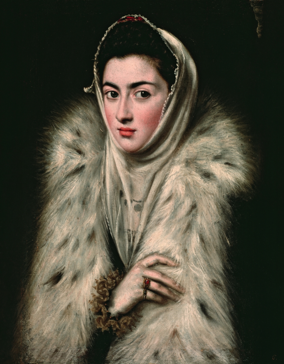 Dama del Armiño, tradicionalmente atribuida al Greco