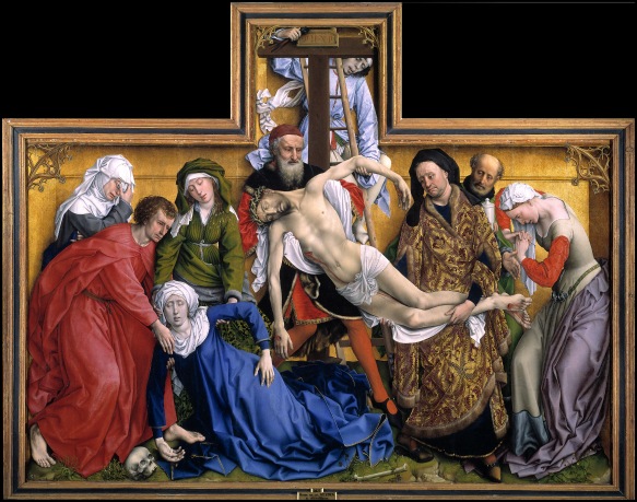 Rogier van der Weyden. Descendimiento. Museo del Prado.
