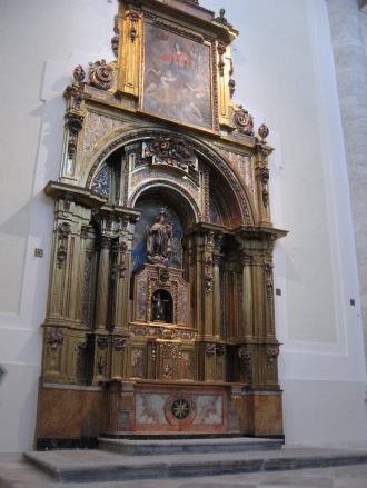Retablo Virgen del Carmen.