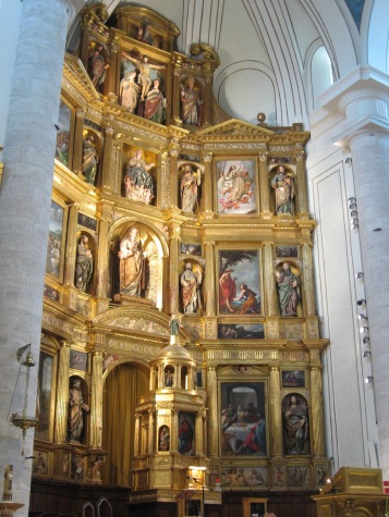 Detalle retablo mayor