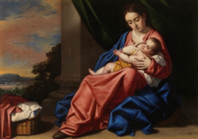 Antonio Arias. Virgen con niño. Museo del Prado