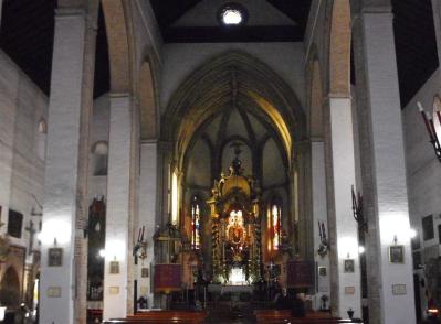 Iglesia de Omnia Sactorum (Interior). Sevilla. Foto: Sevillapedia