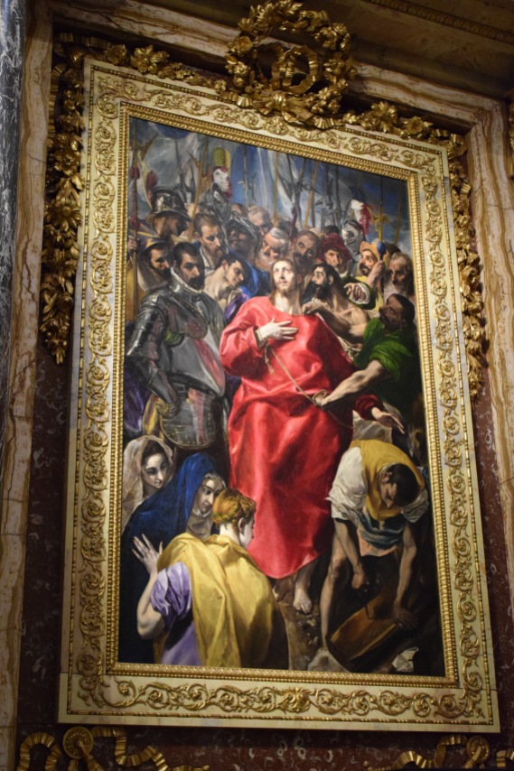 El Greco. El expolio. Sacristía de la Catedral de Toledo. foto: cipripedia.